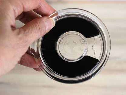 Slider Lids for Polar Camel Insulated Travel Tumblers - Regular Plastic Slider Lid Versus the Magnetic Slider Lid for all Polar Camel Mugs