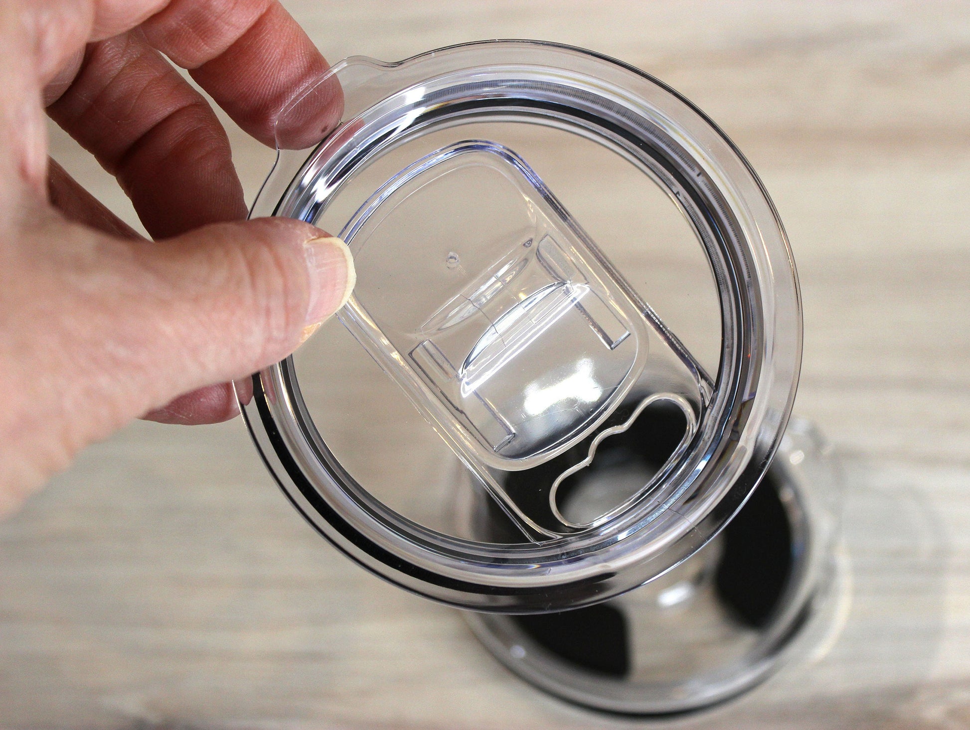 Slider Lids for Polar Camel Insulated Travel Tumblers - Regular Plastic Slider Lid Versus the Magnetic Slider Lid for all Polar Camel Mugs