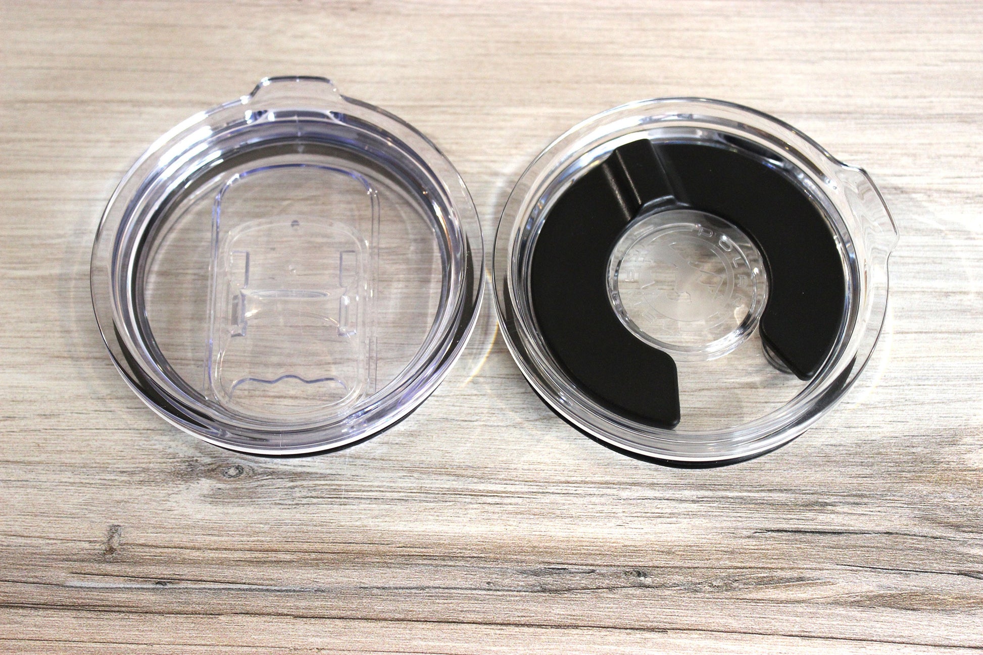 Slider Lids for Polar Camel Insulated Travel Tumblers - Regular Plastic Slider Lid Versus the Magnetic Slider Lid for all Polar Camel Mugs