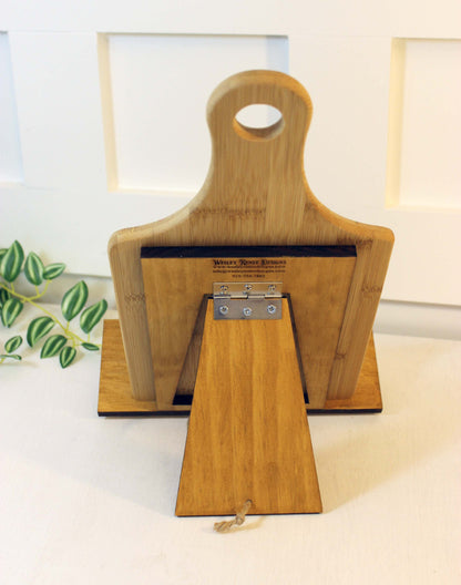 Decorative Cookbook Stand, Personalized Wooden Recipe Book Holder, Kitchen Home Decor, Custom Tablet Ipad Stand, Housewarming Giftl