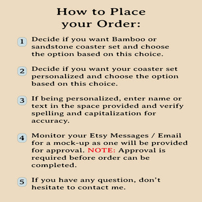 Personalized rustic wood coaster set of 4 with caddy, modern farmhouse table coasters, custom butterfly & sunflower lover gift, bamboo wood