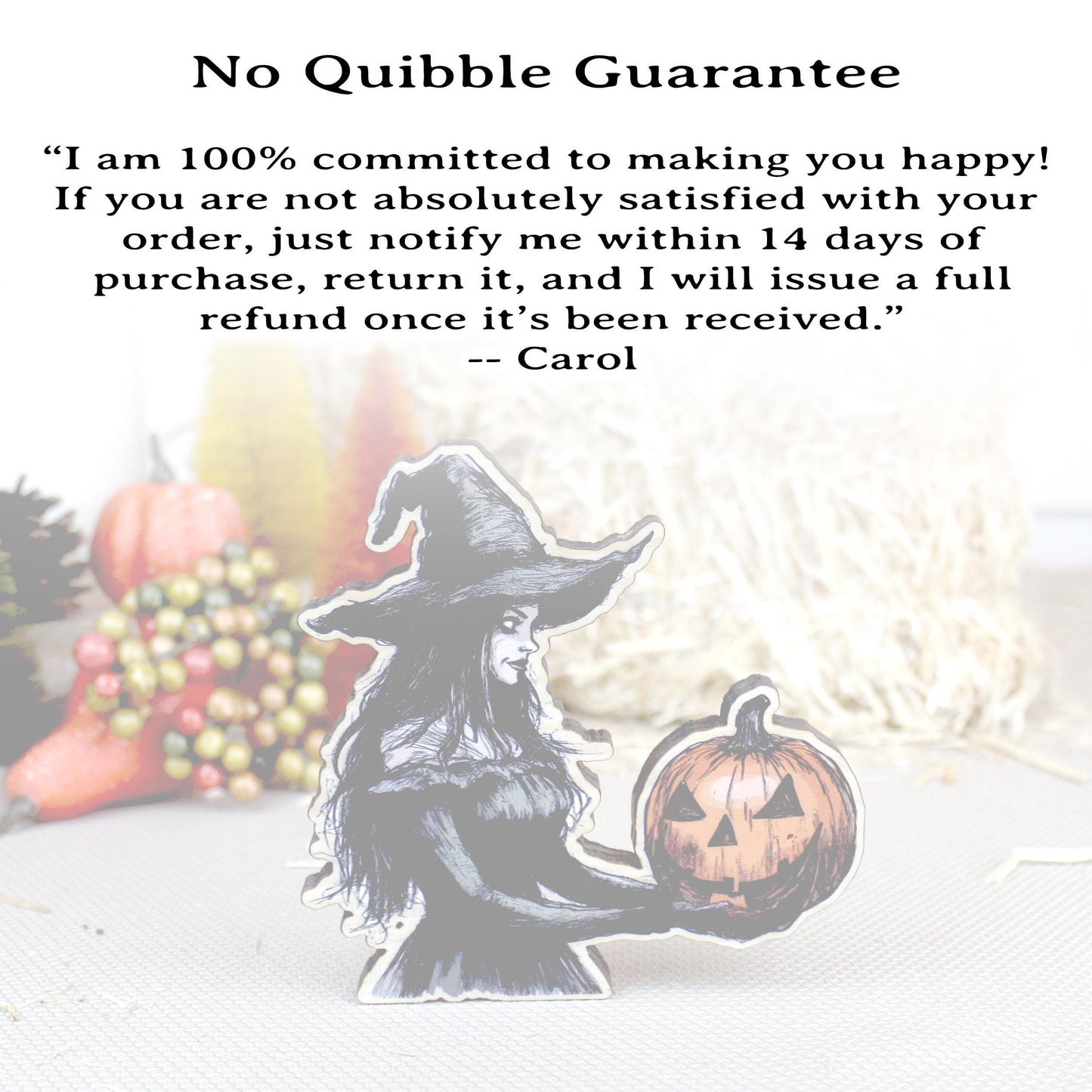 Halloween Witch Shelf Sitter – Solid poplar Wood Decor, she protects the magic, For Tiered Trays. Mantels & Shelves, Rustic Farmhouse