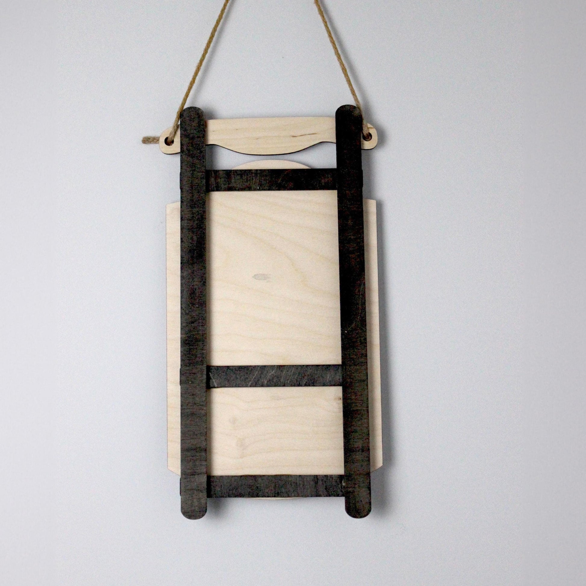 Rudolph Sled Wall Hanging – Personalize Red-Nosed Reindeer Sign for Storybook Holiday Cheer. Little Eyes Will Light Up When They See Rudolph