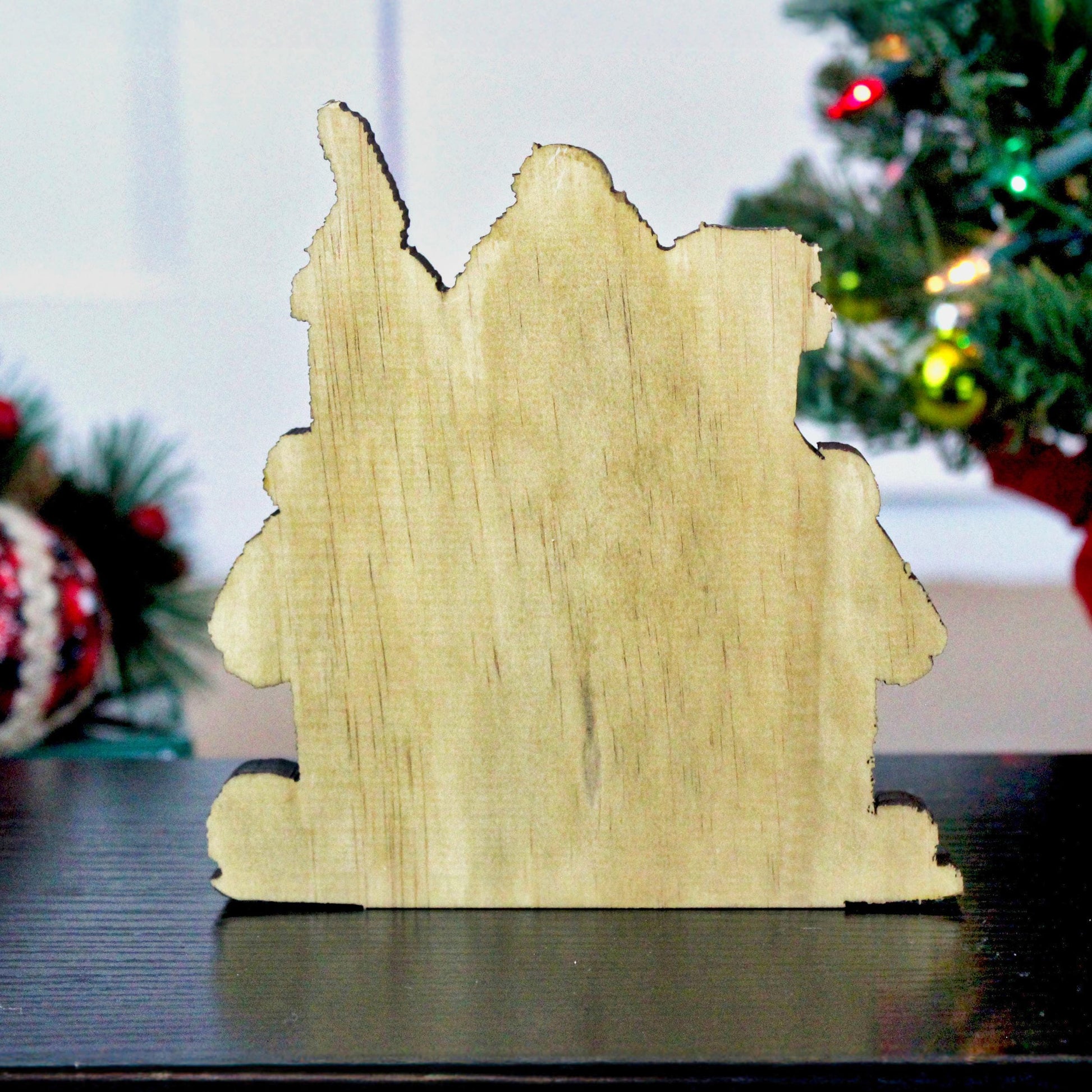 Personalized Gingerbread House Shelf Sitters, Christmas Tiered Tray Decor