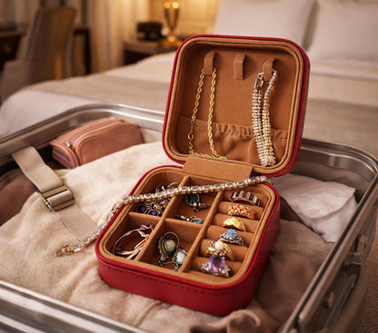 Beautiful Monarch Butterfly Gift, Travel Jewelry Case, Custom Bridesmaid Wedding Gift, Perfect Birthday / Mother's Day Gift or Favors