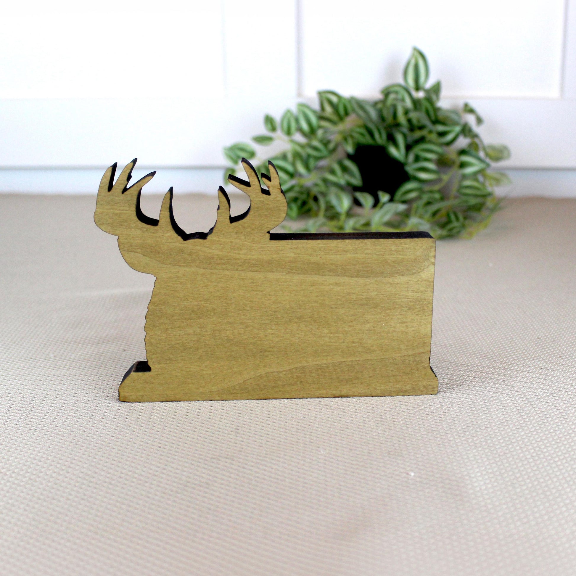 Personalized Deer Hunter Shelf Sitter, Best Dad Ever Gift, Buck Around and Find Out Decor, Rustic Hunting Cabin Sign