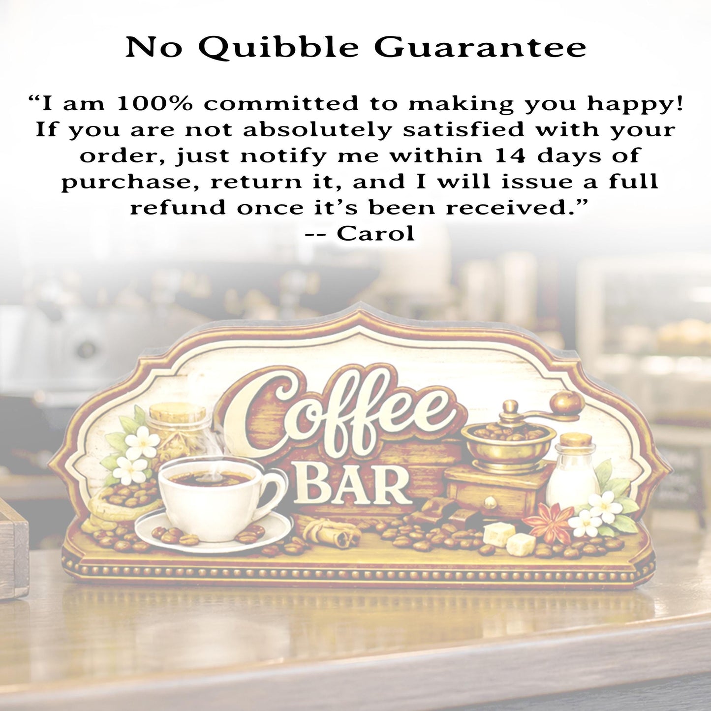 Coffee Bar Sign Shelf Sitter Keepsake, Wooden Coffee Lovers Decor, Coffee Station Sign, Kitchen Coffee Nook Decor, Gift for Coffee Lover
