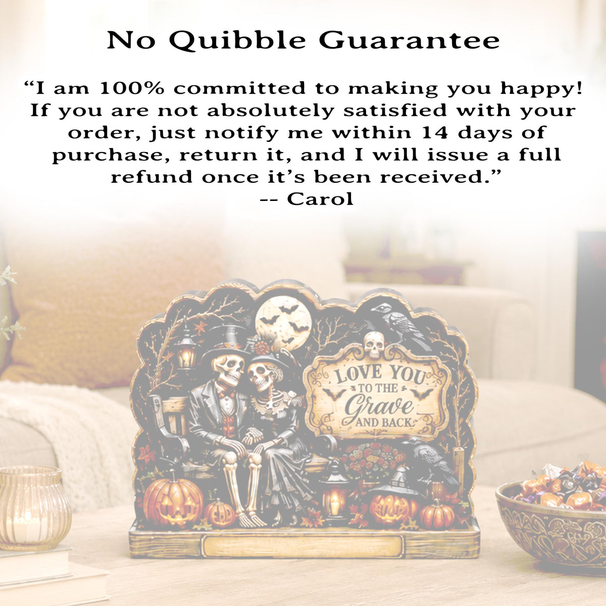 Vintage Gothic Halloween Shelf Sitter Perfect for Entryway or Window Sill, Trick Or Treat Autumn Keepsake, Spooky Pumpkin Table Accent, 2